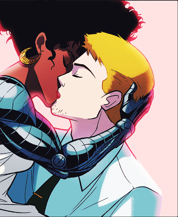 Danny Rand and Misty Knight comic 