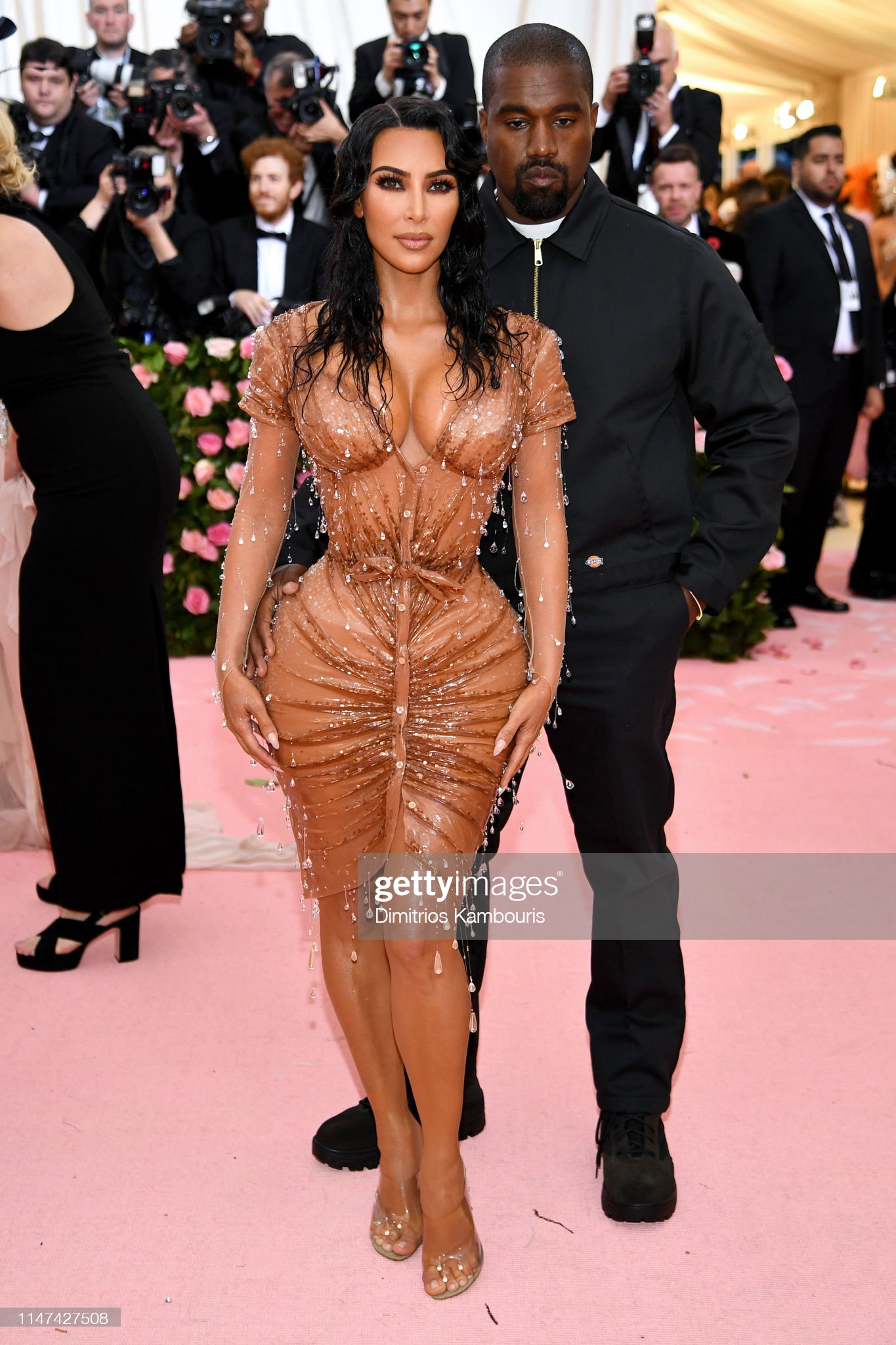 Kim Kardashian and Kanye West, 2019